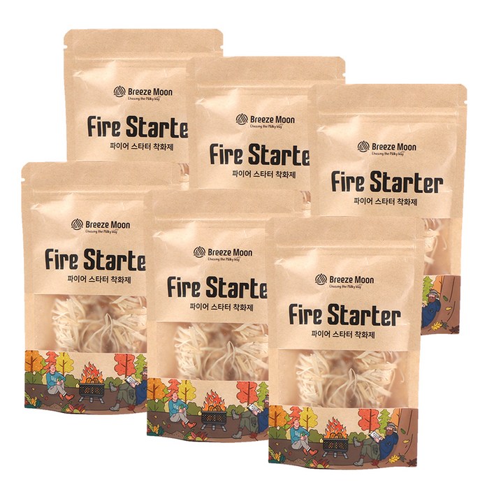 브리즈문 우드 고체연료 파이어스타터 착화제
