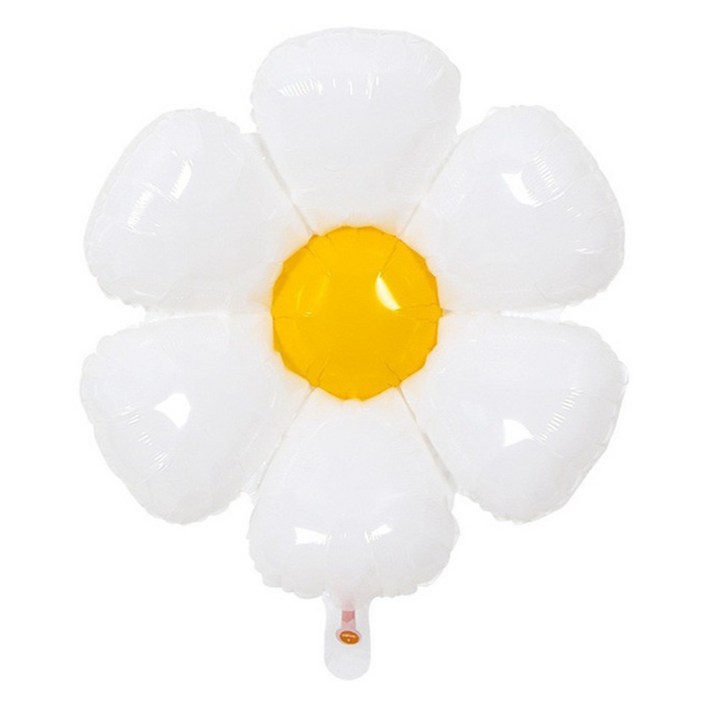 세컨드베스트 깔끔한 화이트 파티풍선 50 x 40 cm