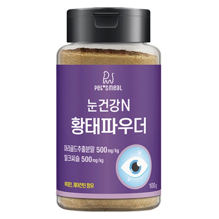 펫츠밀 반려동물 건강N 황태파우더 영양제, 눈물개선눈건강, 1개