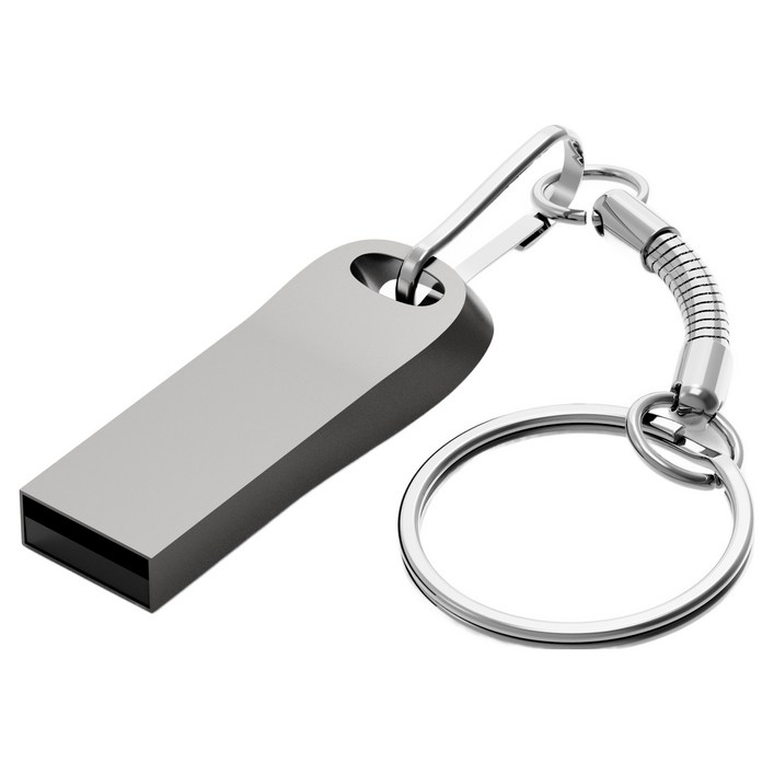 일리온 USB 메모리 카드 Matt Black + 키링 세트, 1세트, 128GB