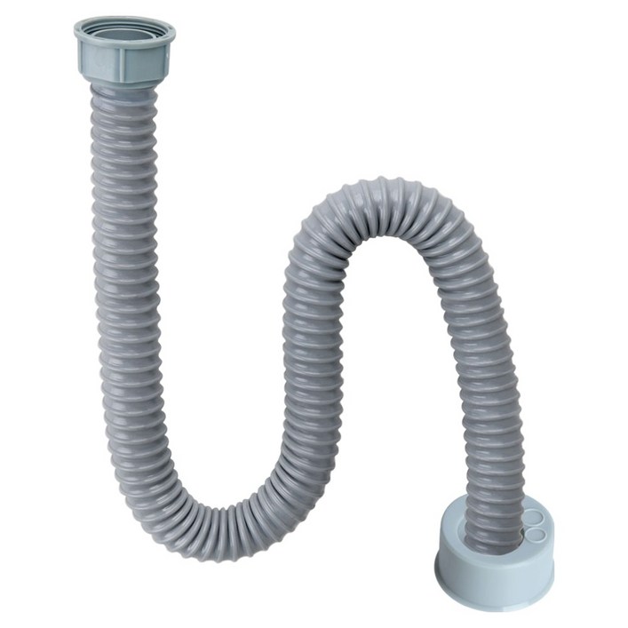 와이넷 국산 싱크대호스 100cm  악취방지캡 세트