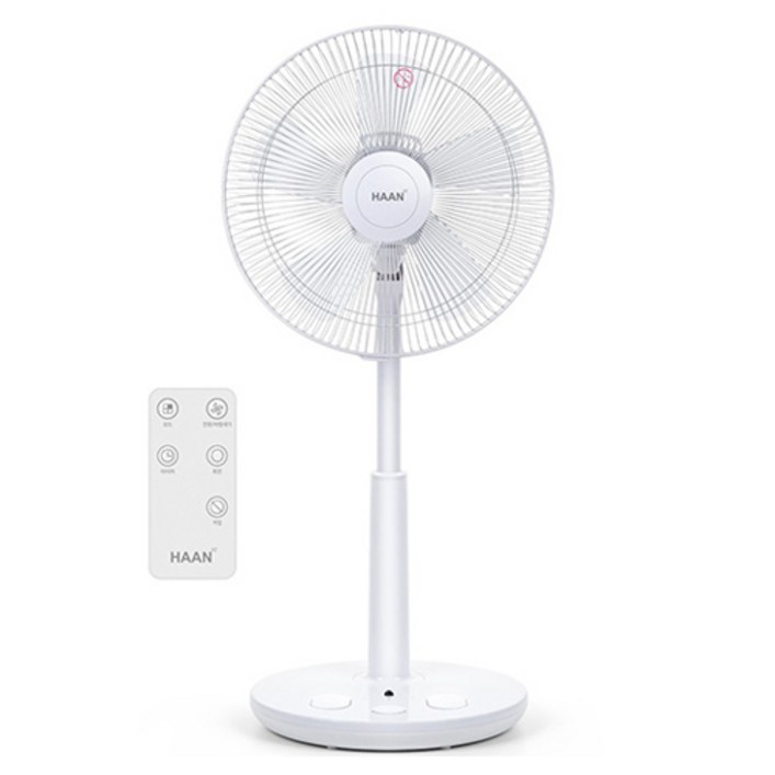 한경희이지라이프 초미세풍 발터치 리모컨 선풍기 HAANHDC230