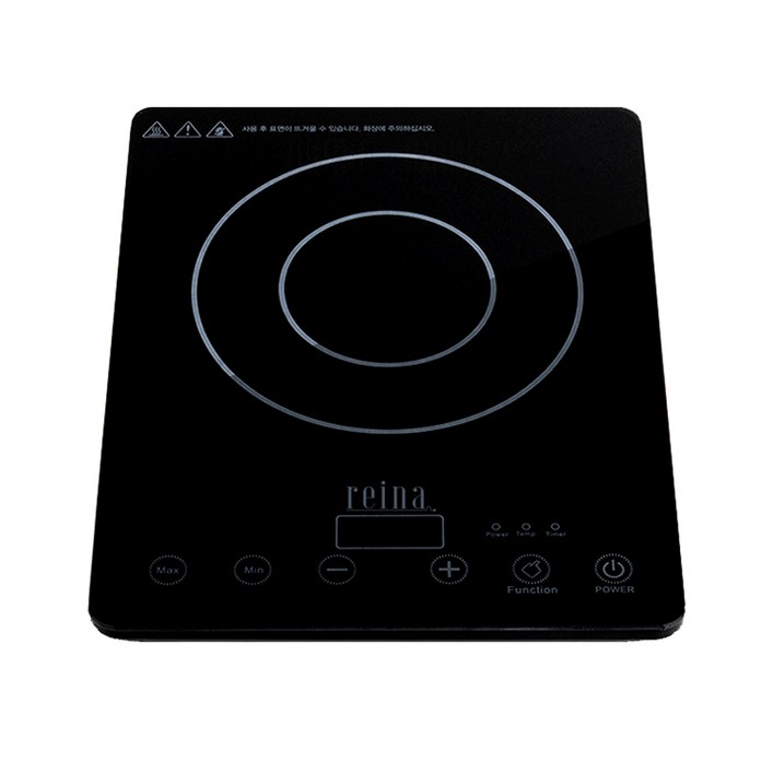 레이나 세라믹 보온잠금 슬림 인덕션 전기레인지 1구 자가설치