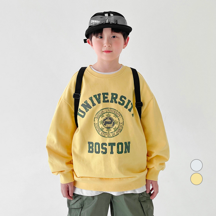 베리클로젯 유니 보스턴 긴팔 맨투맨