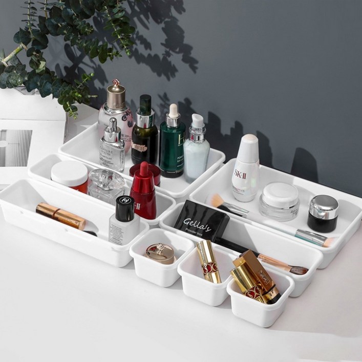 디오셀 칸칸분리 다용도 서랍 정리함 A타입 3p  B타입 3p  C타입 2p 세트