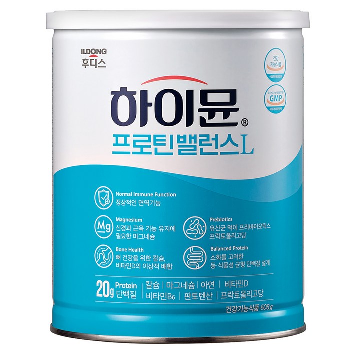 하이뮨 프로틴 밸런스 L 캔, 608g, 1개