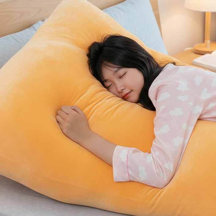 일상나눔 쫀득쫀득 식빵 네모 왕 베개 바디필로우, 단일색상