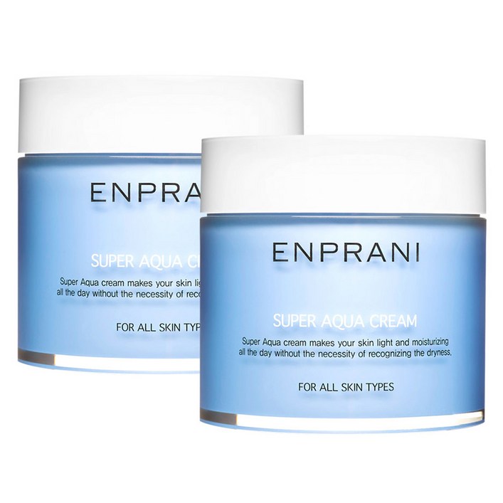 엔프라니 수퍼 아쿠아 크림, 200ml, 2개