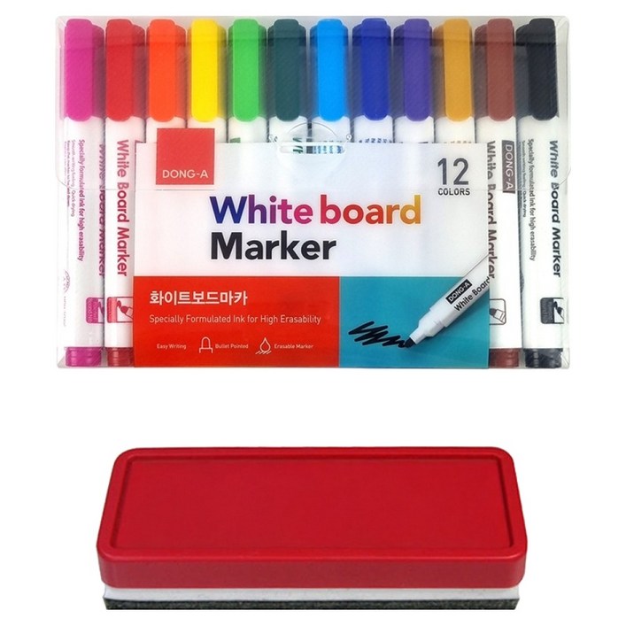 동아 화이트 보드마카  보드지우개