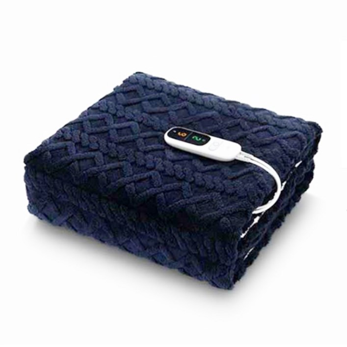 오아 포그밍L 전기 무릎 온열 담요 캠핑 휴대용 전기요 OEBK002NV, 단일 색상, 180 x 130 cm