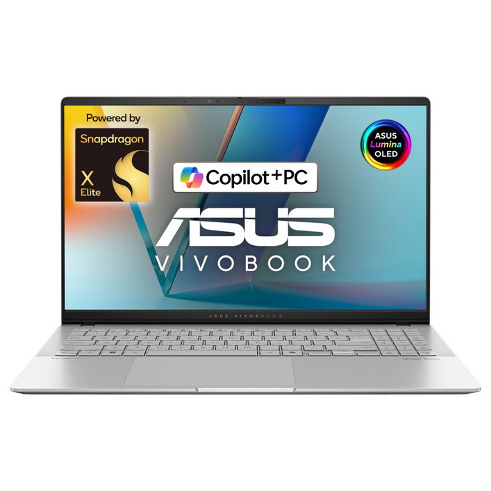 에이수스 2024 비보북 S 15 OLED 스냅드래곤, 쿨 실버, 1TB, 32GB, WIN11 Home, S5507QA-MA068W