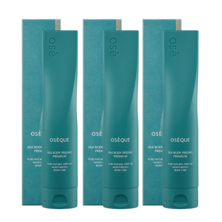[오제끄 본사] 시즌2 실크 바디 필링 프리미엄 230ml 2+1 [3개], 230ml, 3개