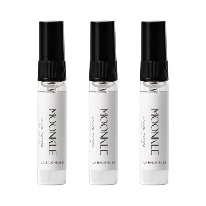 뭉클 목욕하는 여인라베뉴즈 니치향수 미니어처, 3개, 5ml