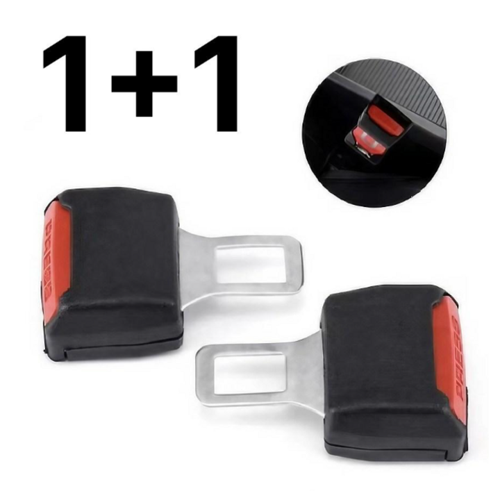 더블픽 튼튼한 연장 안전벨트 클립, 2개, 기본형