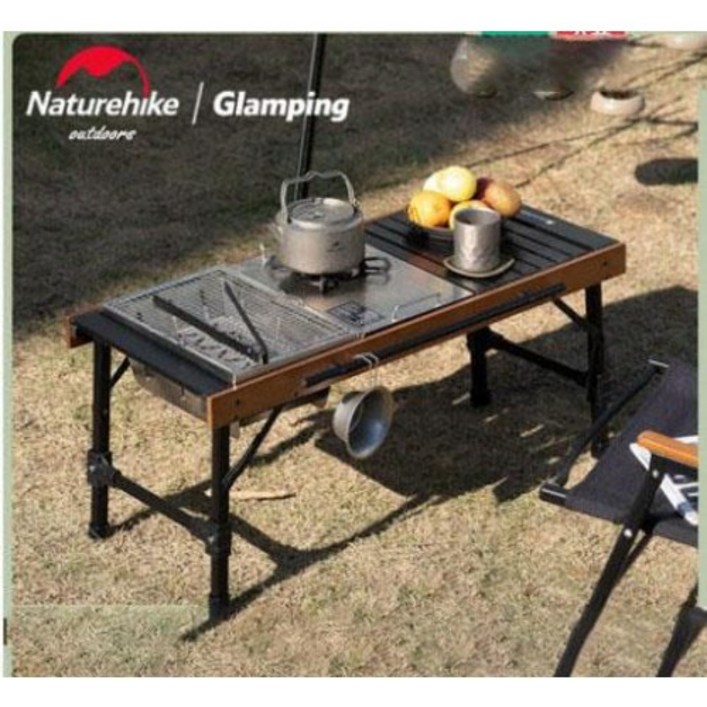 네이처하이크 IGT 테이블 캠핑 알루미늄 접이식 조립식 바베큐 테이블 - 쇼핑앤샵