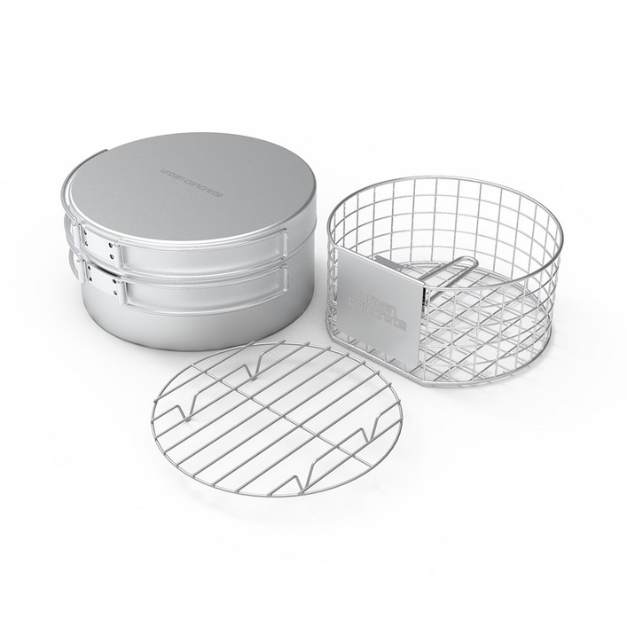 어반콘크리트 캠핑 반합, 코펠 튀김기 1구 2구 3구, 코펠 튀김기 3구