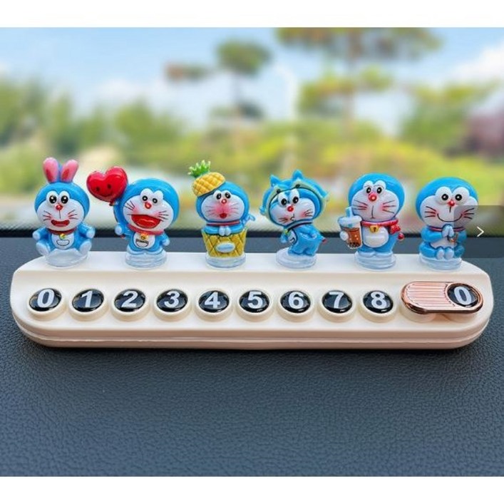 넘버링카 감성 카피바라 자동차 주차번호판 캐릭터 차량 연락처 표시판