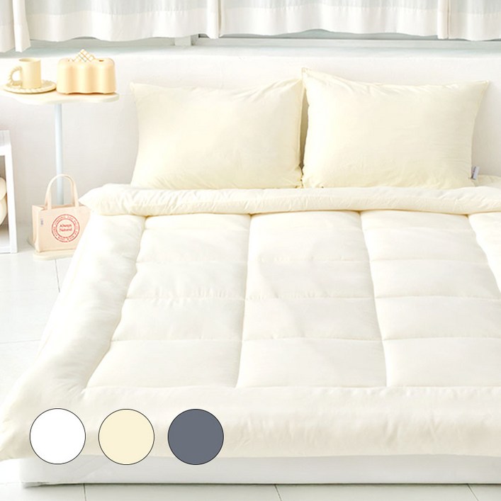 호텔 극세사 차렵 이불 사계절 알러지 케어 항균 숙면 이불 피그먼트 워싱 슈퍼 싱글 퀸 킹