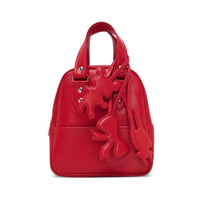 꼼데가르송걸 베어 참 디테일 숄더 백