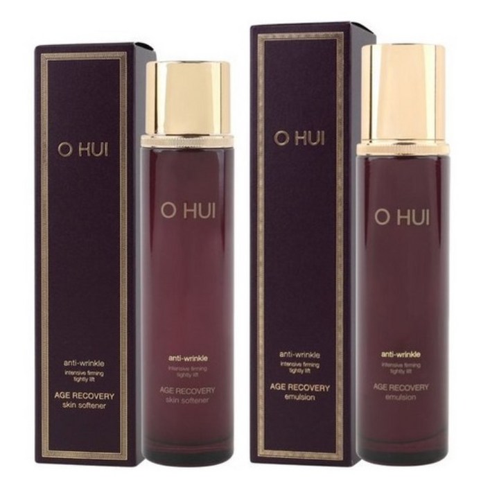 오휘 에이지 리커버리 2종 기초 세트 ( 토너 스킨 150ml + 로션 에멀젼 140ml )
