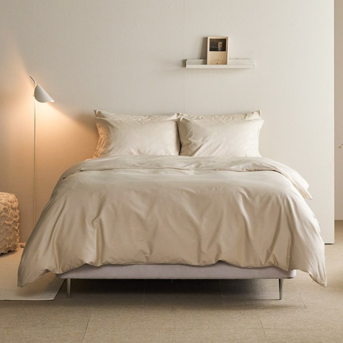 바운티풀 특급호텔침구 60수 사틴면 100 300T 이불커버 솔리드 SSQK12컬러