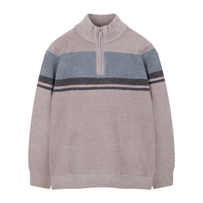 해리슨 반집업 니트 긴팔티 3396 RMN1112