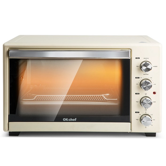 OK chef 컨벡션 에어 전기오븐45LOEO4500CW구매사은품2종 증정