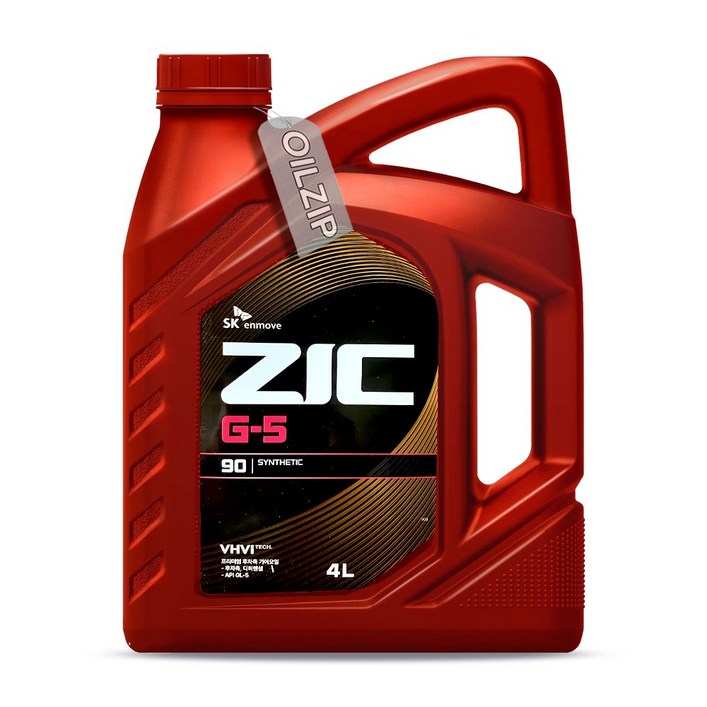 지크 G5 90 4리터 후차축 및 디러렌셜 기어오일, 1개, 지크 G5 90  4리터