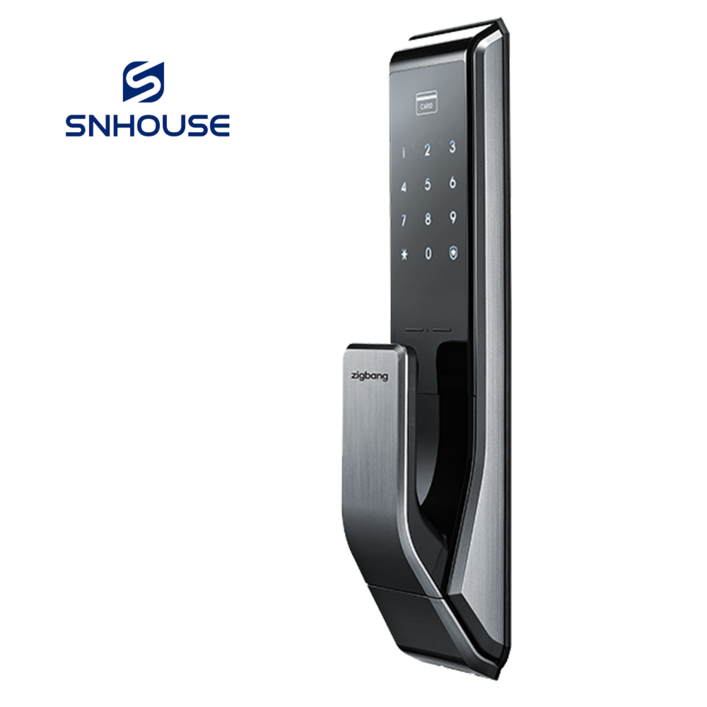 직방 푸시풀 핸들 도어락 SHSP710 직방 푸시풀 핸들 도어락 SHSP710