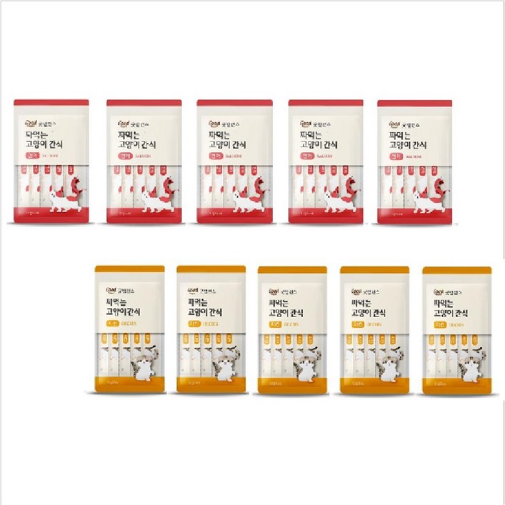 굿밸런스 짜먹는 고양이 간식 3종 택1 5px20세트, 20개, 12g, 연어치킨 굿밸런스 짜먹는 고양이 간식 3종 택1 5px20세트, 20개, 12g, 연어치킨