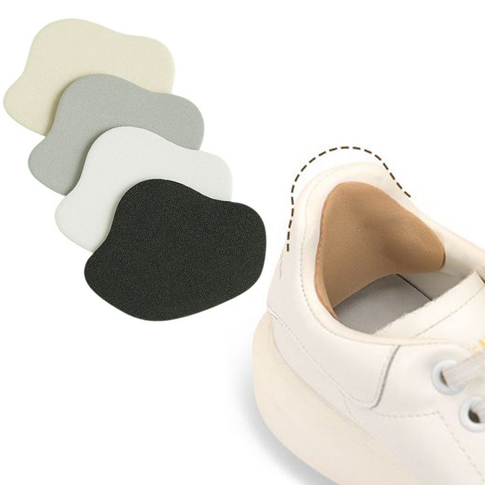 슈리팜 4P 운동화 뒤꿈치 수선패드 신발까짐 수선 패치