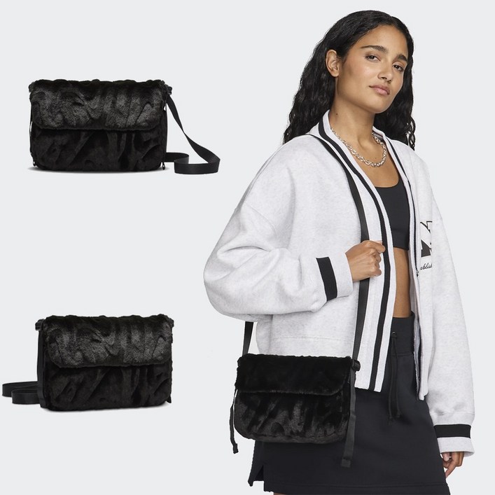 나이키 퓨추라365 인조 퍼 크로스백 FZ1326-010