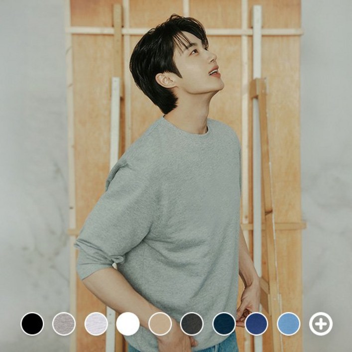 지오다노 025510 변우석 라운드넥 맨투맨_17color 105938