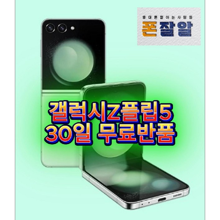 갤럭시Z플립5 256GB SM-F731 공기계, 256GB, [선물용등급]민트