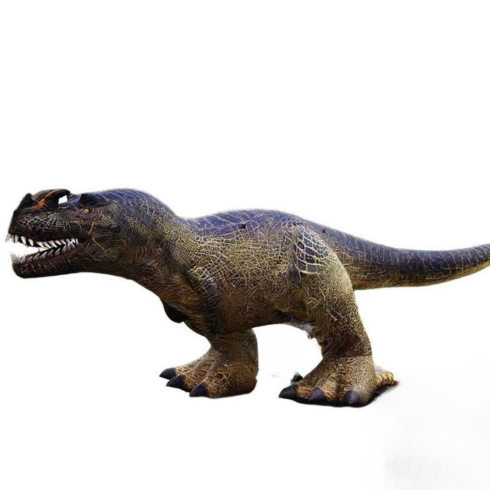 공룡 에어풍선 티라노사우르스 장식풍선 티라노사우르스렉스 랩터 공기조형물, 길이 6m 티라노사우르스 송풍기포함