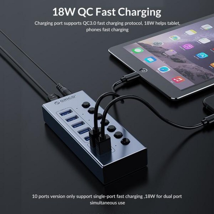 전원 2022 노트북악세사리 어댑터 포함 USB 3 0 허브 713 포트 분배기 전원 2022 노트북악세사리 어댑터 포함 USB 3 0 허브 713 포트 분배기