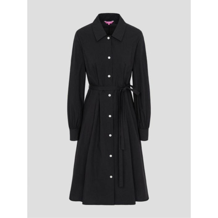 매장정품 빈폴 BEANPOLE LADIES B. my 볼륨 소매 미디엄 기장 원피스 블랙 BF5271N015 BF5271N015 662257