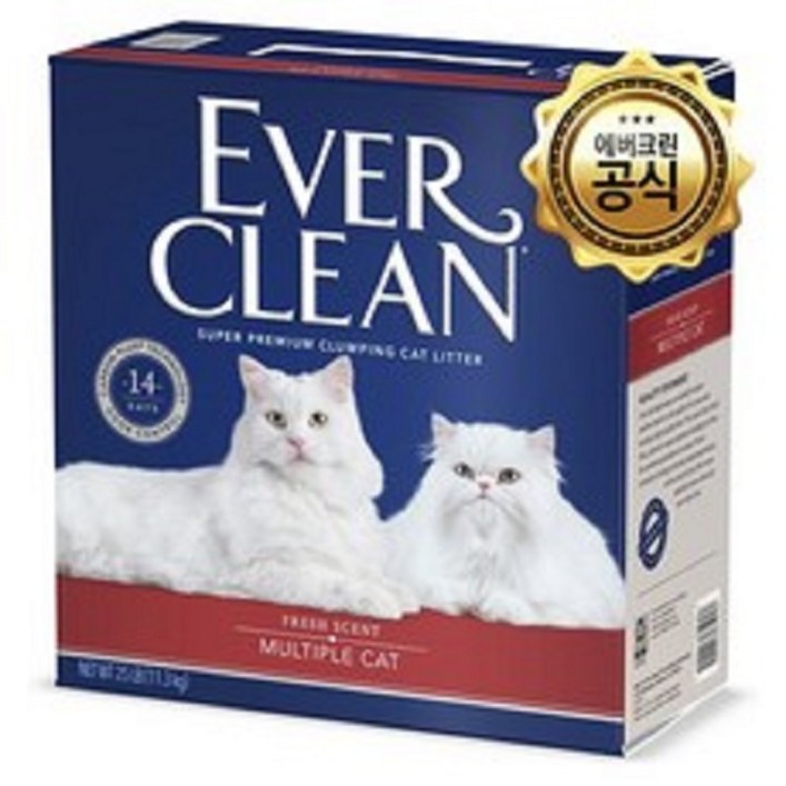 에버크린 MC 11.3kg 고양이화장실모래 흡수형모래 고양이용품 고양이화장실 고양이화장실용품 반려동물용품 고양이모래 응고형모래