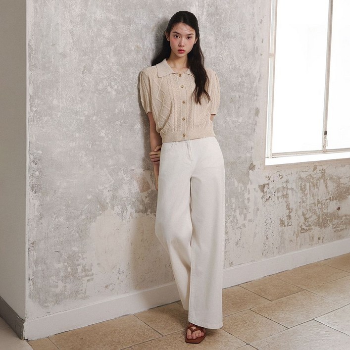 백화점 정품 25FW 잇미샤 25 SS 와이드 데님 팬츠 ITP5ZDP770