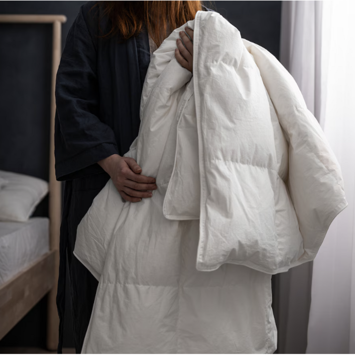 이케아 FJALLARNIKA 피엘라르니카 이불, 매우 따뜻한 오리털이불솜 200x230cm 더블/ 퀸 104.592.86