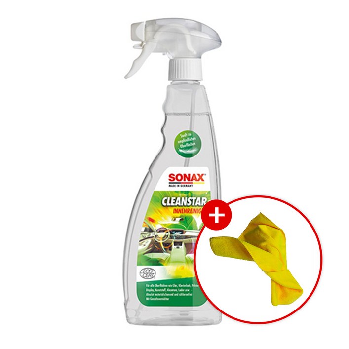 소낙스 클린스타 750ML 다용도 실내 세정제 인테리어 클리너 타월 1EA 색상랜덤 증정 소낙스 클린스타 750ML 다용도 실내 세정제 인테리어 클리너 타월 1EA 색상랜덤 증정
