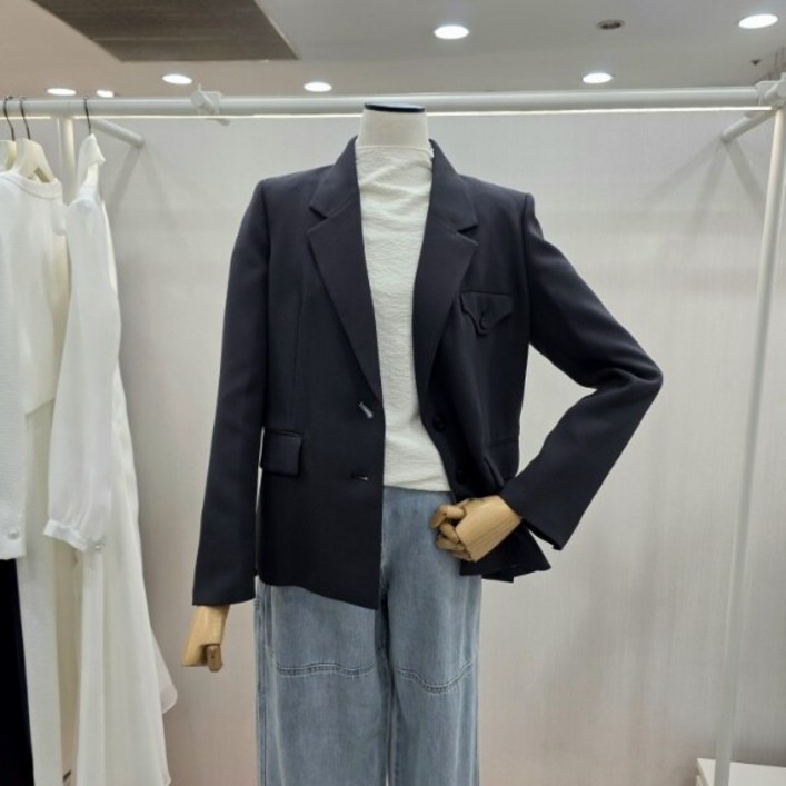 잇미샤 잇미샤  백포인트 투버튼 테일러드 자켓(ITQ3YJK300)_DG