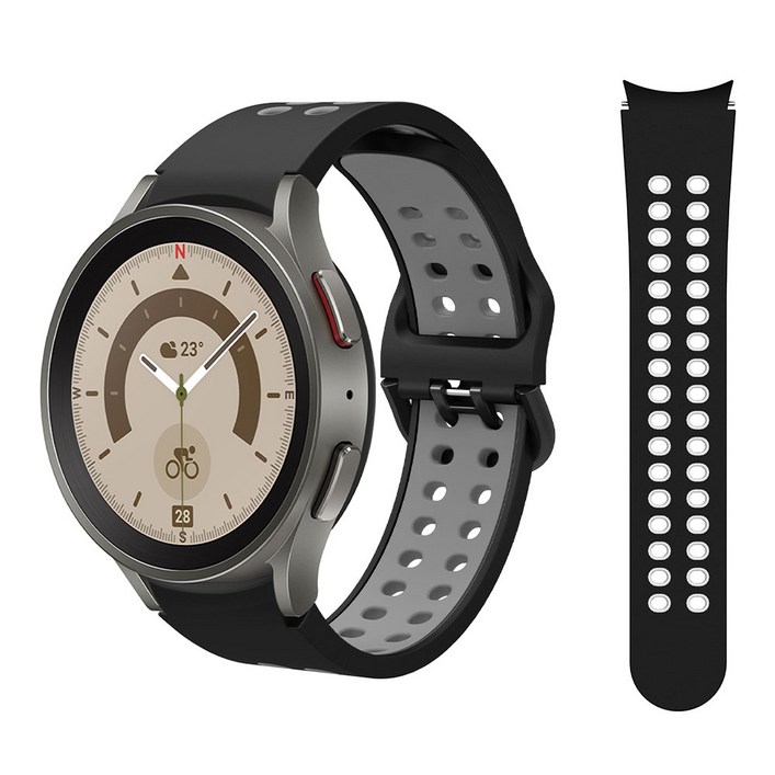 갤럭시워치4 클래식 46mm 호환 스포츠 워터 실리콘 스트랩