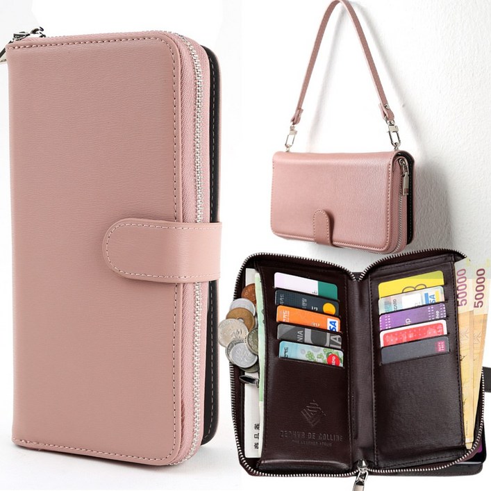 레드울프 천연가죽 코스지퍼 T링 완벽셋트 지퍼 지갑형 케이스