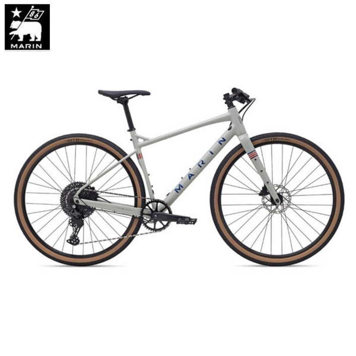 마린 2022 하이브리드 자전거 DSX1 11단 유압디스크, DSX1 Grey Blue M, 1개