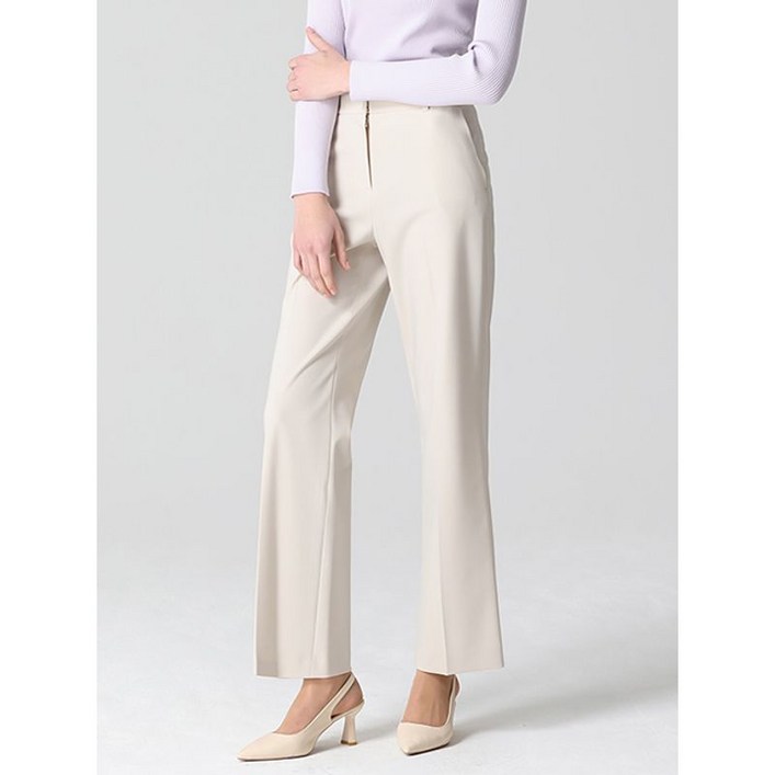 쉬즈미스 버튼 탭 솔리드 팬츠 택가격 178000원