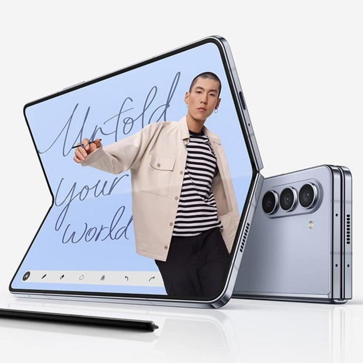 삼성전자 갤럭시 Z 폴드5 256GB SM-F946 공기계 중고폰 리퍼폰, 그레이, 256GB