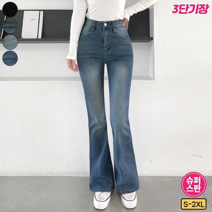 여리진 여성용 청바지 3단기장 숏기본롱 스판 쫀쫀 허리 밴딩 워싱 데님 부츠컷 청바지 팬츠 바지 YKK지퍼 빅사이즈까지 여리진 여성용 청바지 3단기장 숏기본롱 스판 쫀쫀 허리 밴딩 워싱 데님 부츠컷 청바지 팬츠 바지 YKK지퍼 빅사이즈까지