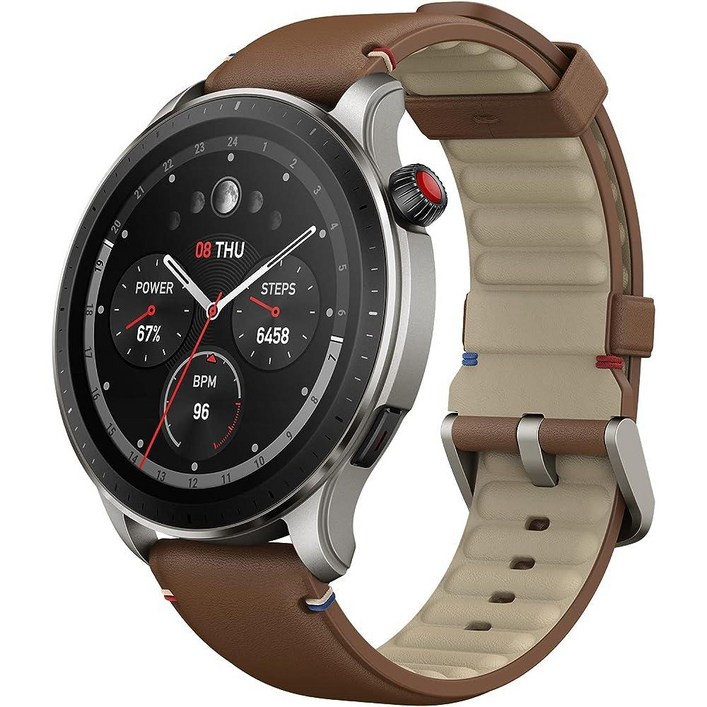 어메이즈핏(amazfit) Amazfit GTR 4 스마트 워치 브라운