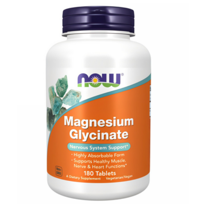 나우푸드 마그네슘 글리시네이트 타블렛, 180정, 1개